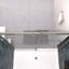 Porte de douche à dérivation, porte coulissante, avec verre trempé 5/16 po 6074-113931032