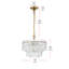 Lustre à 4 lumières Erastus-1483098819