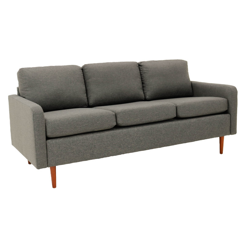 Overman Three Seat Sofa - Jitterbug Gray