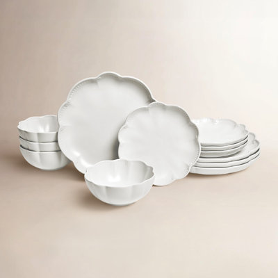 Bethany Stoneware Dinnerware Set - Service for 4