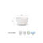 Fitz And Floyd Nevaeh White Deep Serving Bowl, 72-Oz