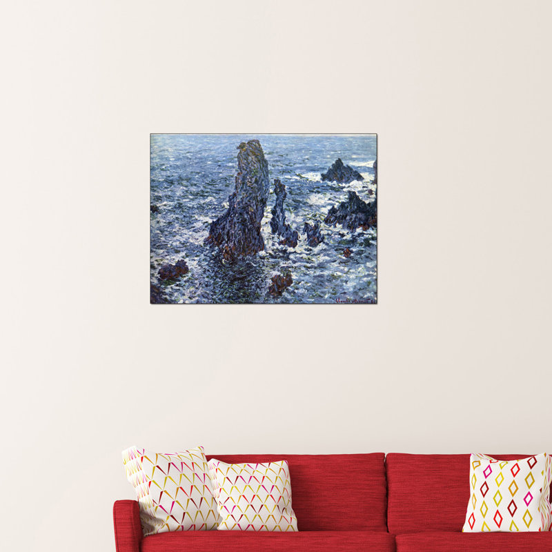 Claude Monet - Wrapped Canvas Painting, 60cm H x 80cm W x 1.8cm D