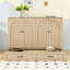 Armoire-lit escamotable 1 tiroir avec station de charge USB et prise