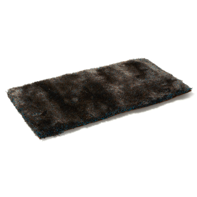 Solid Colour Shag Area Rug, Rectangle 140 x 200cm