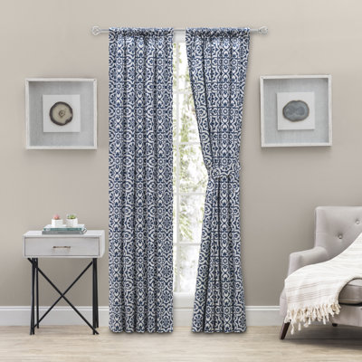 Athens 100% Cotton Room Darkening Curtain Pair