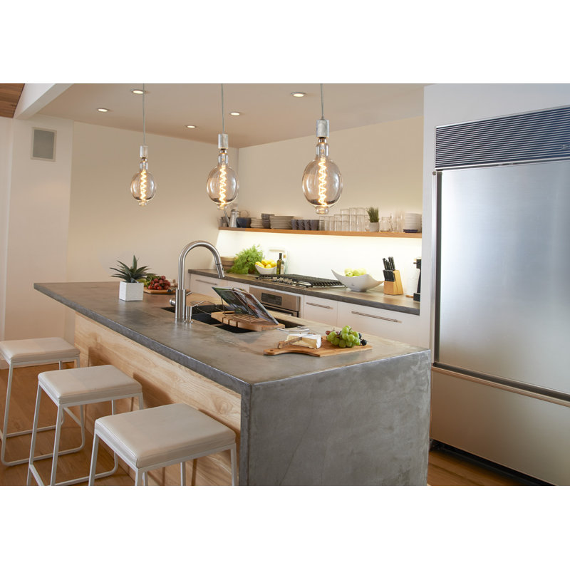 Blalock 1 - Light White Single Pendant