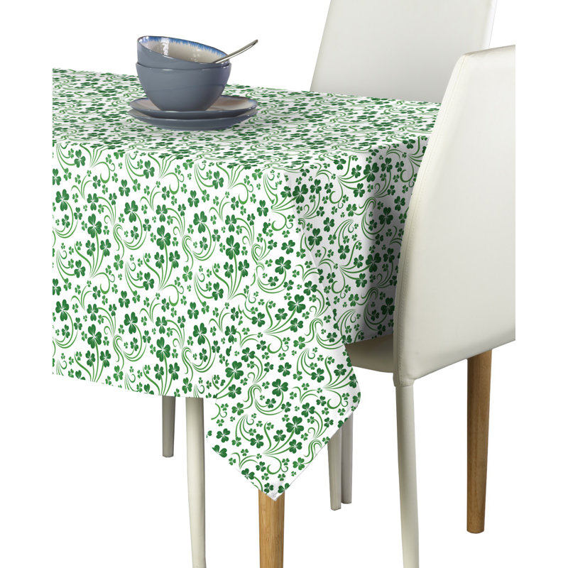 Epps Shamrock Scroll Milliken Signature Tablecloth, 104" L x 60" D