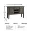 Table buffet 1 tiroir Frisby