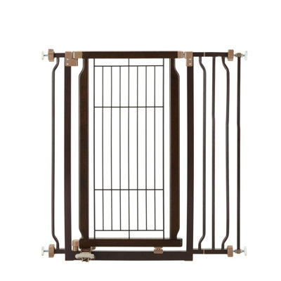 Wood Pressure Mounted Pet Gate