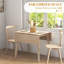 Pine Solid Wood Base Dining Table