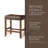 Crosston Upholstered Counter Stool with Solid Wood Frame-1860869921-1860869920