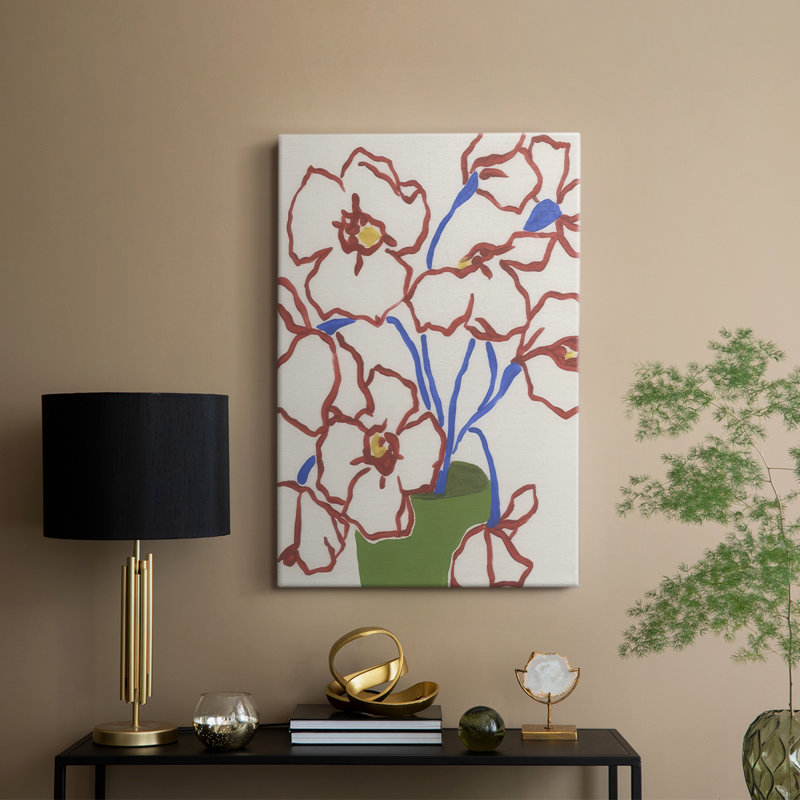 Petal Perimeter II - galerie sur mesure Cavas, H 18 po x l 12 po