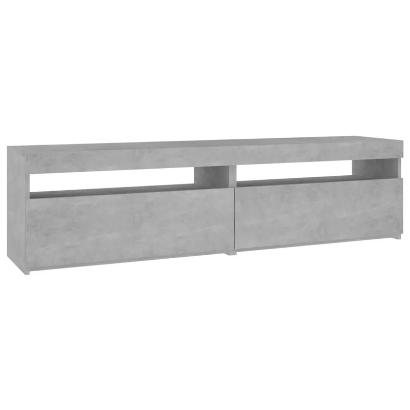 Aarshiya TV Stand for TVs up to 28", Concrete Grey
