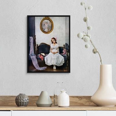 Art mural sur toile The Wallflower