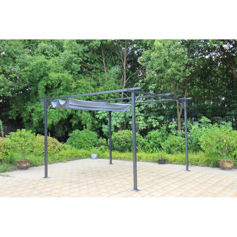 Prague 11.5 Ft. W x 11.5 Ft. D Steel Soft-top Gazebo