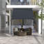 Abri de soleil rétractable manuel pour terrasse 6,6 pi x 5 pi, rouge vin-96659662