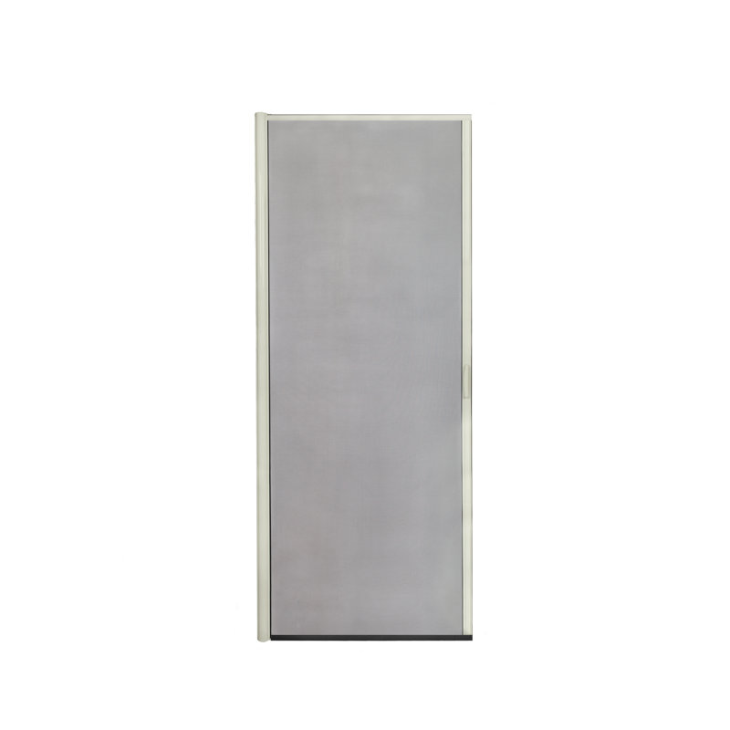 Écran rétractable pour porte simple, Amande, H 84 po x l 38 po