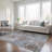 Washable Abstract Indoor / Outdoor Rug-736083360