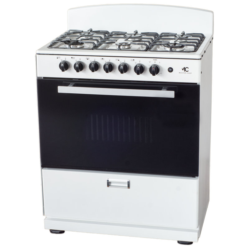 30" Freestanding Range With 4.0 Cft Oven Capacity - 6 Italian Sabaf Sealed Burners â€“, White