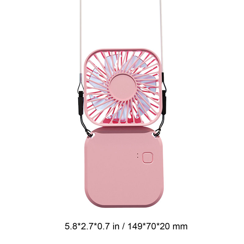 Ventilateur de bureau kfndieu, Pink