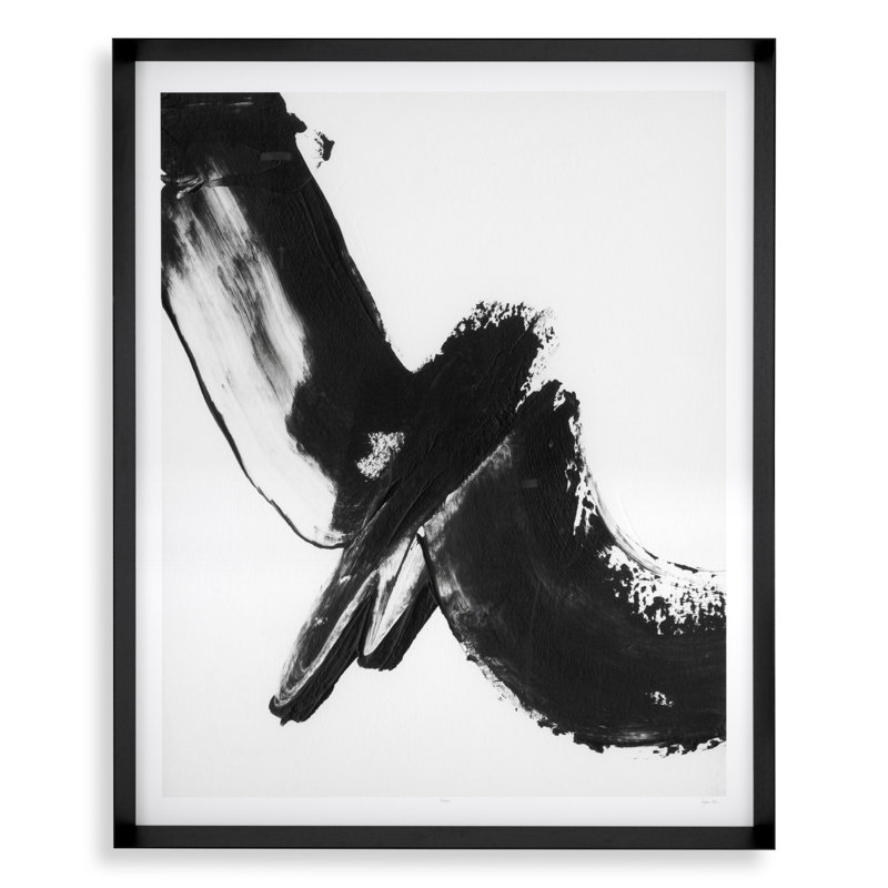 Black Expression Framed Photographic Print