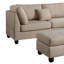 Canapé et chaise longue réversible avec repose-pieds Safeer-29210451