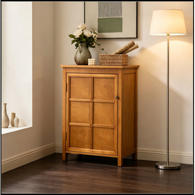 Armoire décorative avec portes et tablette réglable