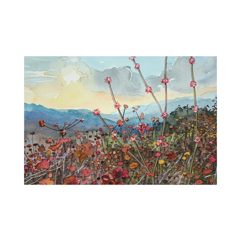 Winter In Tuna Canyon by Luisa Millicent - Wrapped Canvas Gallery-Wrapped Canvas Giclée, 20.32 cm H x 30.48 cm W