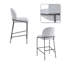 Ensemble de 2 tabourets de bar modernes et rembourrés pour cuisine ouverte-2129451678