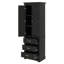Armoire de rangement haute avec trois tiroirs, armoire de rangement pour salle de bain avec tablette réglable, armoire de plancher pour cuisine de salle de bain-756749208