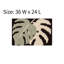 Paillasson Monstera pour l'extérieur et l'intérieur, 36 po x 24 po