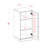 Chadderton 16.5" W Solid Wood Bathroom Cabinet-94089062
