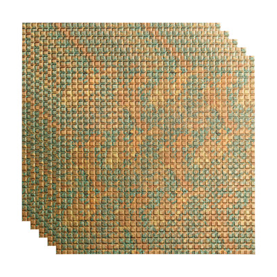 24 in. L x 24 in. W Textured Vinyl Drop-In Ceiling Tile Ceiling Tile In