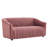 Announce Performance Velvet Channel Tufted Loveseat-1078053548