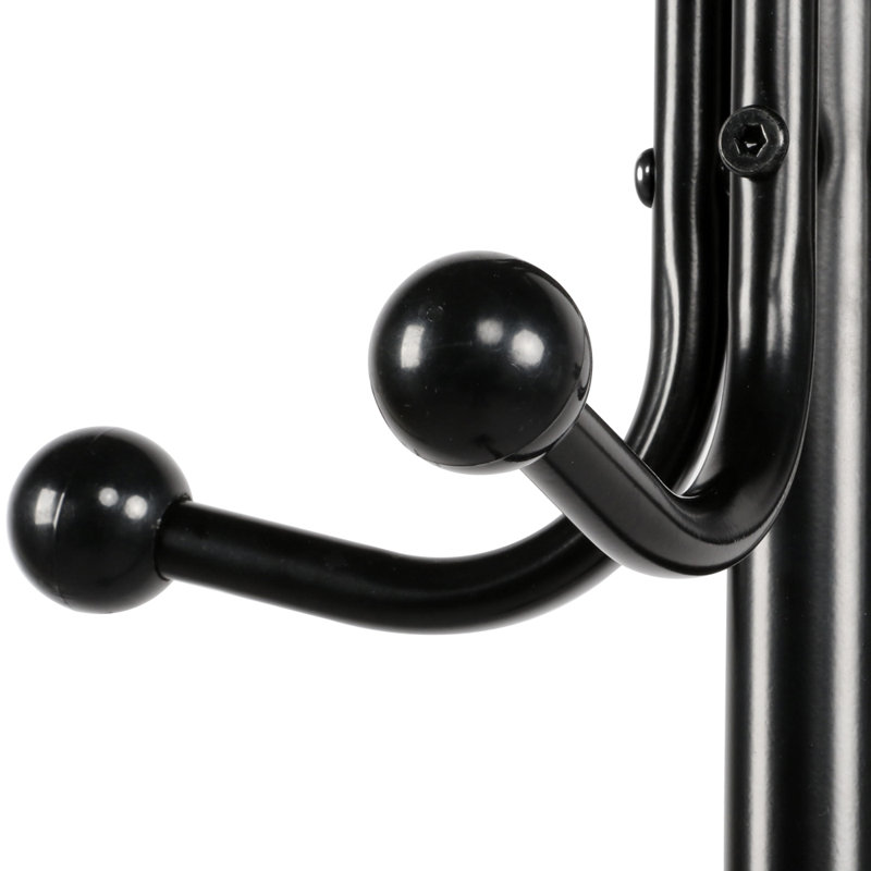 Iron Freestanding 4 - Hook Coat Rack