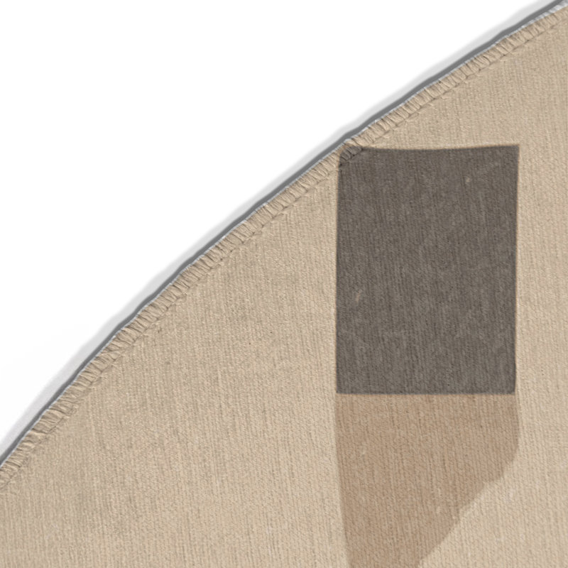 Prismatic Array Indoor And Outdoor Area Rug, Round 5'
