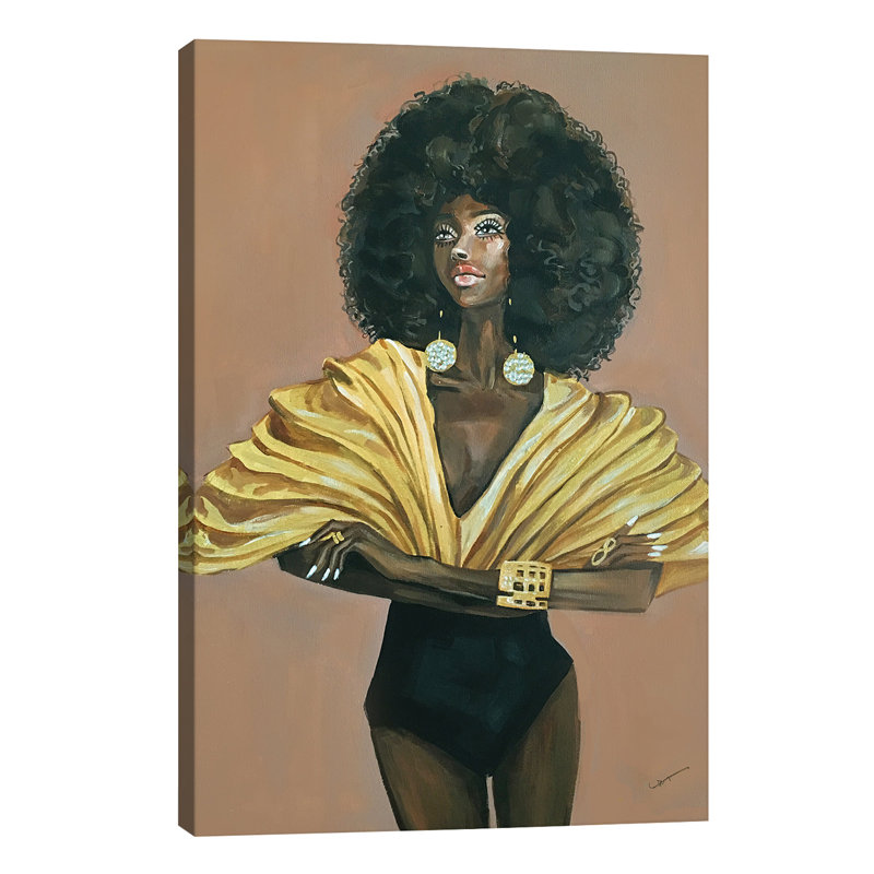 Diva - Wrapped Canvas Painting, 101.6 cm H x 66.04 cm W x 3.175 cm D