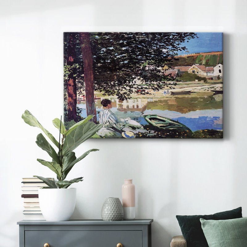 Monet - Toile tendue avec châssis, H 12 po x l 18 po