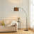 Jaskirit 70.9'' Powder Coated Arched Floor Lamp