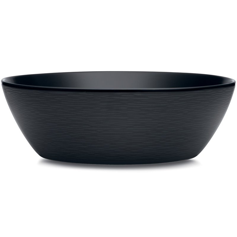 Bol à légumes tourbillonnant Norcake, 10 1/4 po, 90 oz., Noir