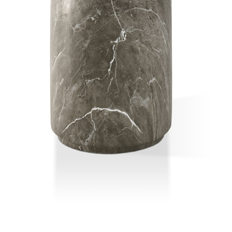 Table de bout l 14 po Fulcher, Brun / gris / marbre