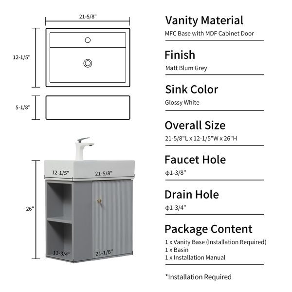 Dimensions du produit