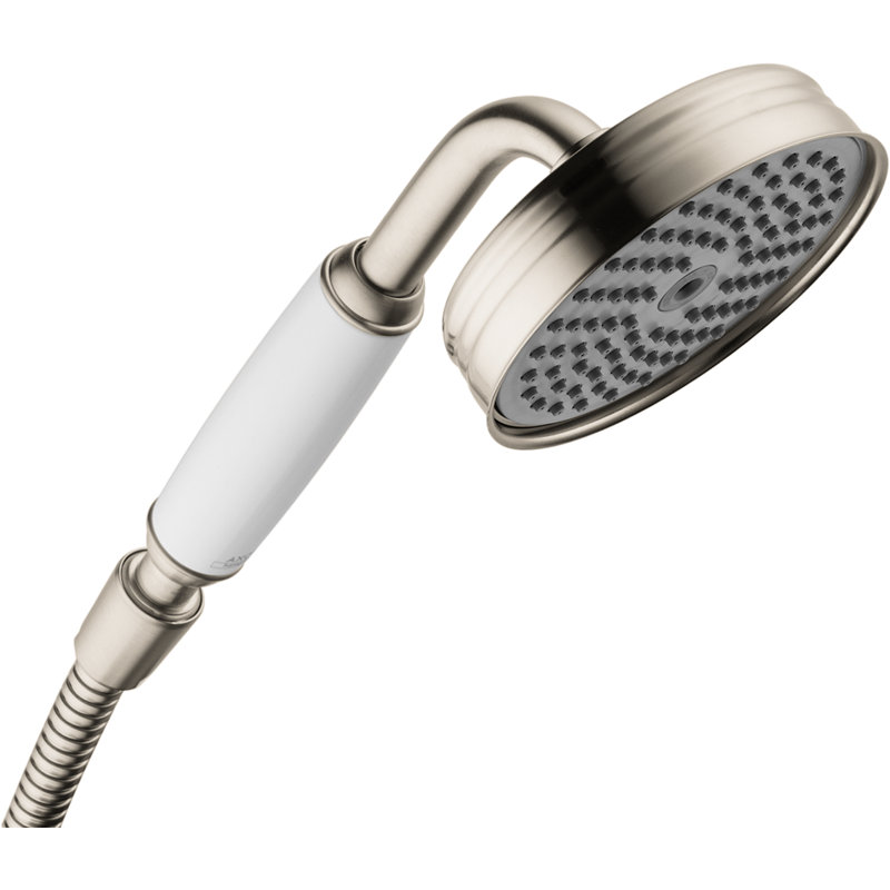 AXOR Montreux Standard Handheld Shower Head, Brushed Nickel, 2.5 GPM