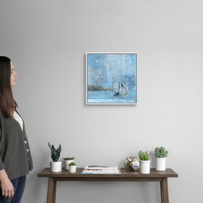 Reproduction d’art sur toile, "voiliers" par Marta Wiley
