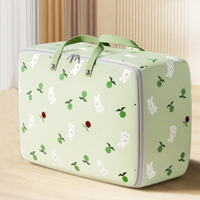  Large Clothes Storage Bags, Heavy Duty Closet Organizers and Storage, Foldable Storage Containers with Reinforced Handle for Clothing, Blanket, Comforter, Pillow, Bedding