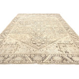 One-of-a-Kind Muted Beige Transitional 10X13 Oriental Area Rug