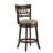 Amerah Swivel Upholstered Counter Stool with Solid Wood Frame-161786968-176014567-221391097