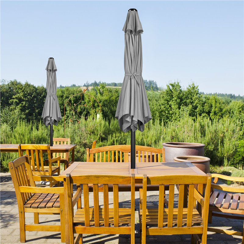 Traditional Parasol, Light Gray