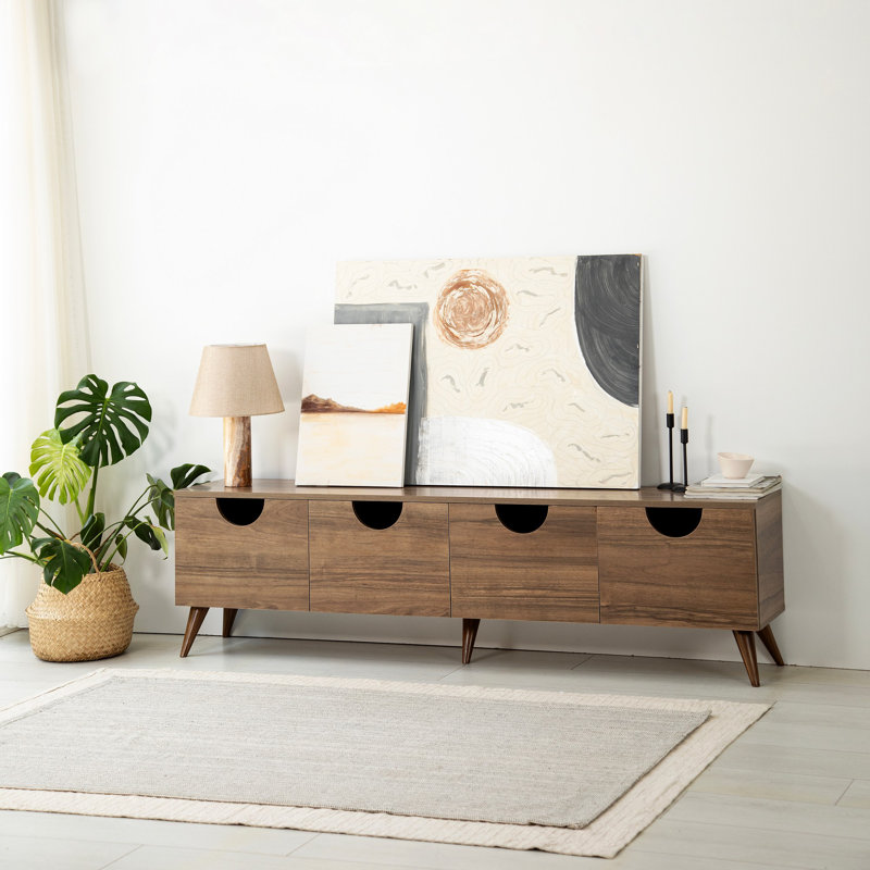 Keikei TV Stand, Brown
