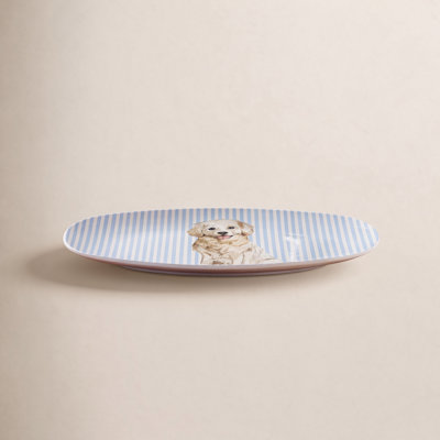 Traychic Oval Resin Platter